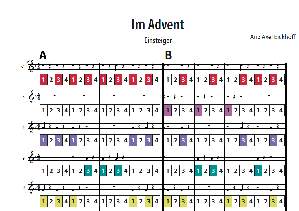 Im Advent - Boomwhackers