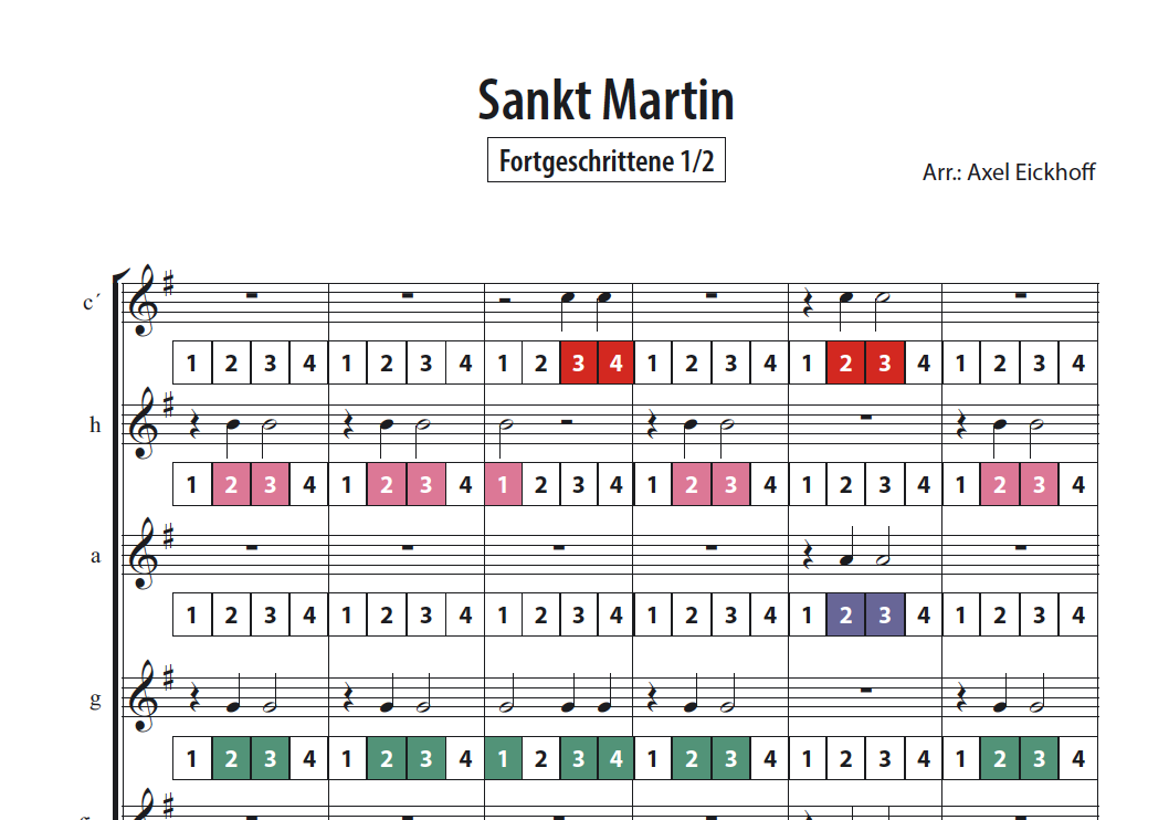 Sankt Martin - Boomwhackers