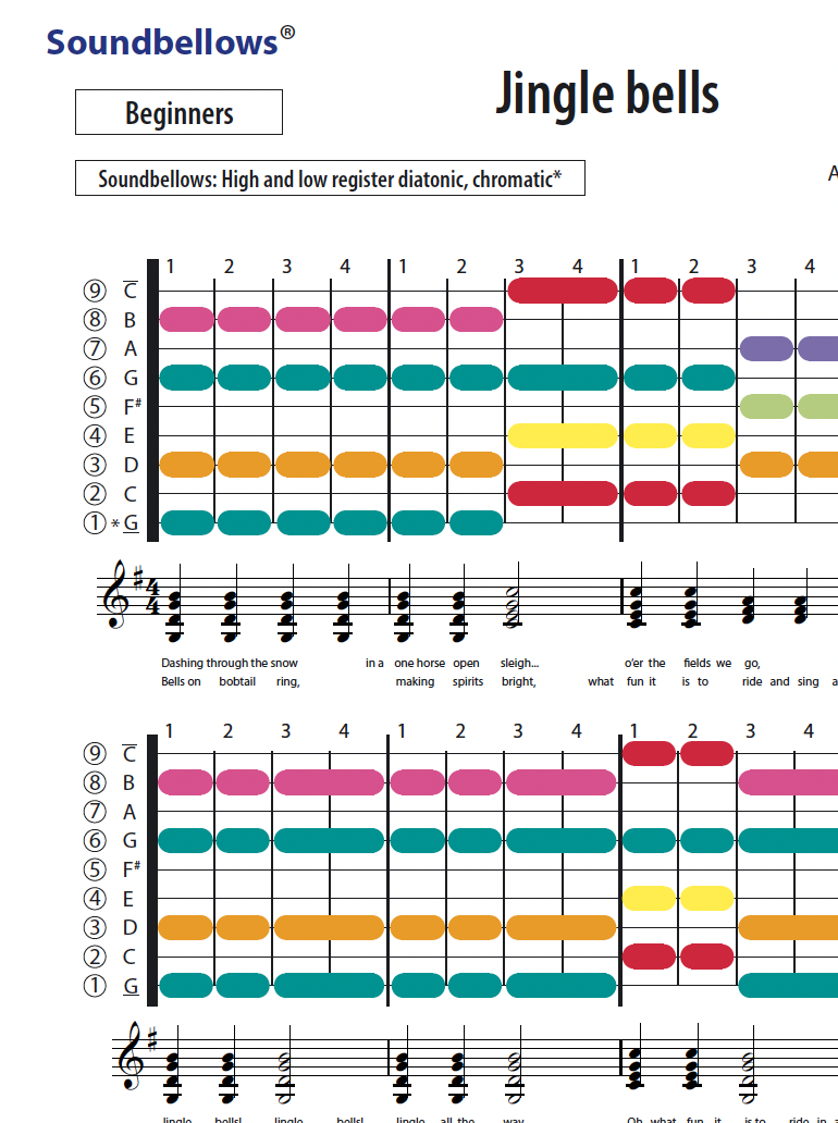 Jingle bells - English - Soundbellows