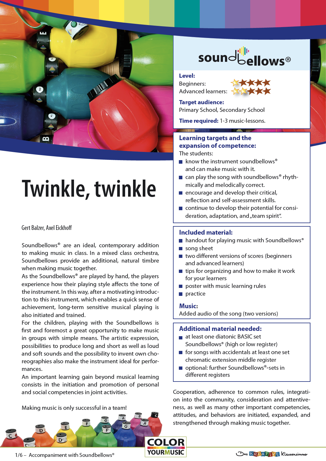 Twinkle, twinkle - English - Soundbellows