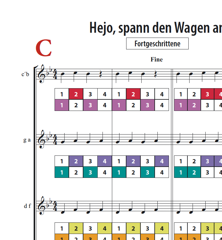 Hejo spann den Wagen an - Boomwhackers