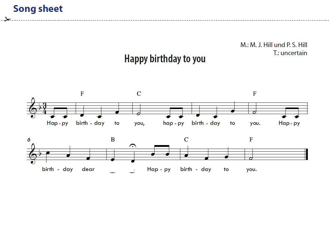 Happy birthday - English - Soundbellows