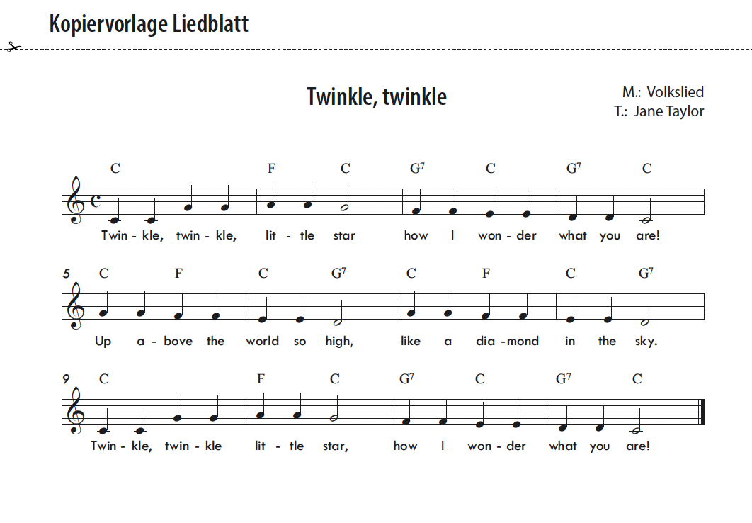 Twinkle, twinkle little Star / ABC-Lied / Morgen kommt der Weihnachtsmann - Orff