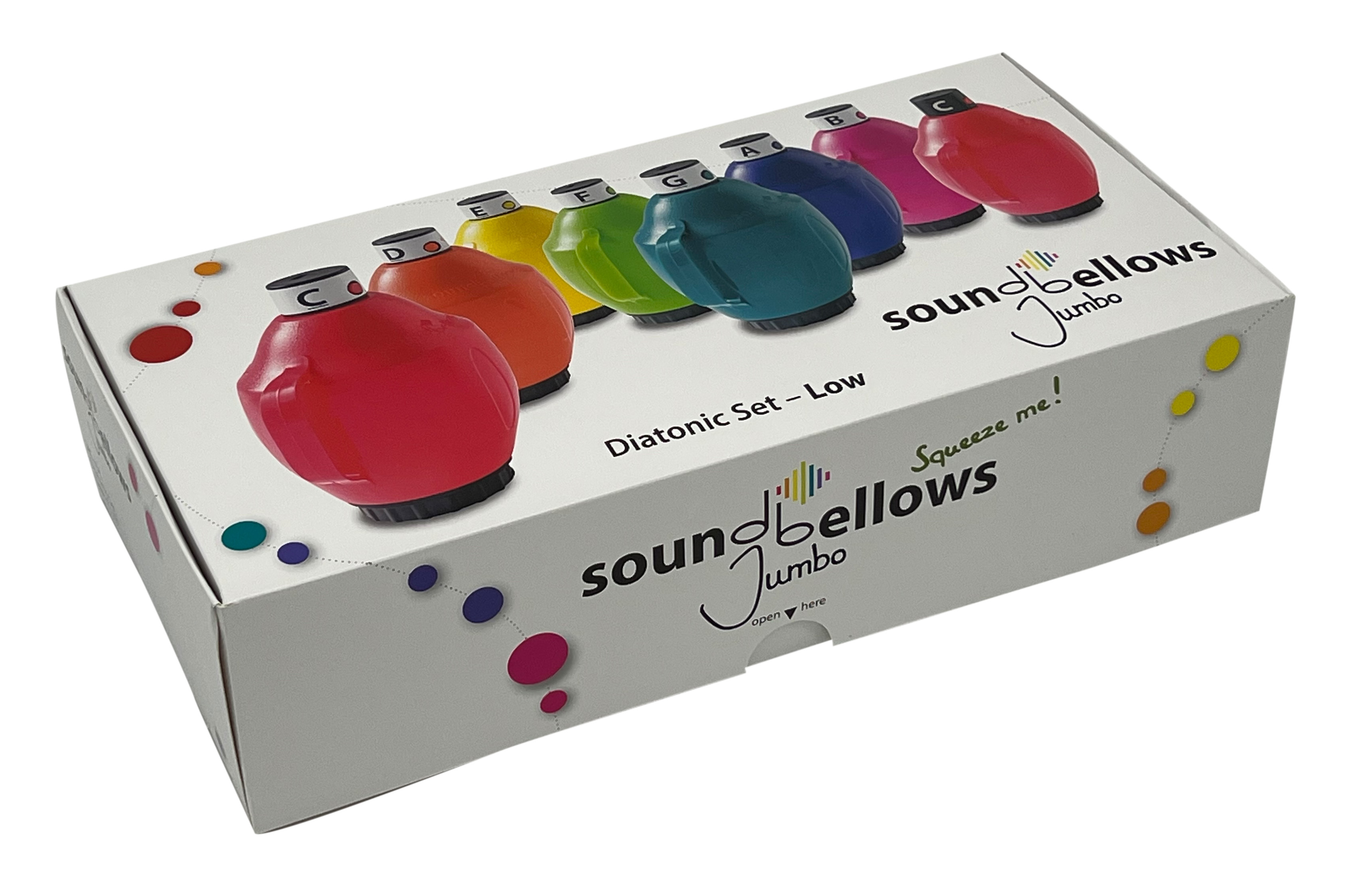 Soundbellows Jumbo | Diatonisches Set Tief C'-C'' | SBS-JDL