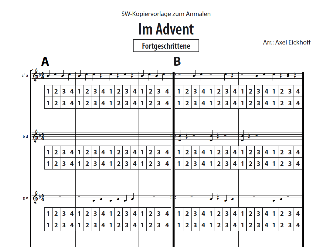 Im Advent - Boomwhackers