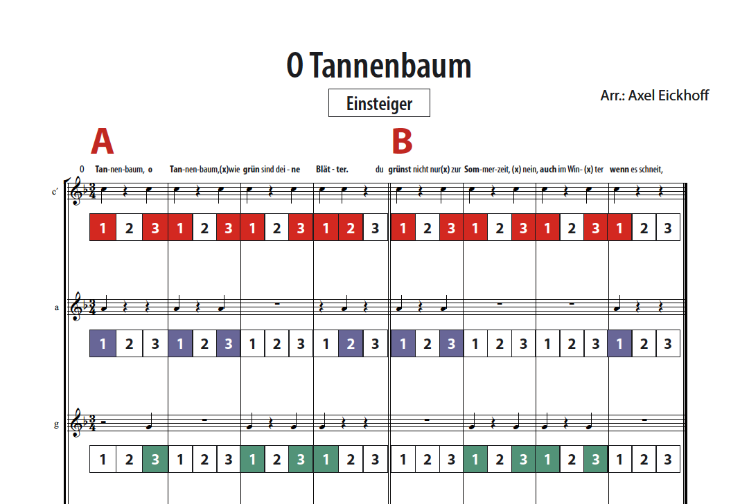 O Tannenbaum - Boomwhackers