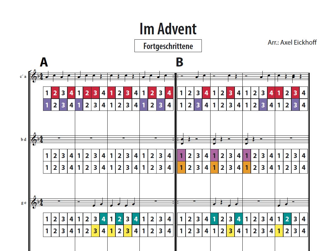 Im Advent - Boomwhackers