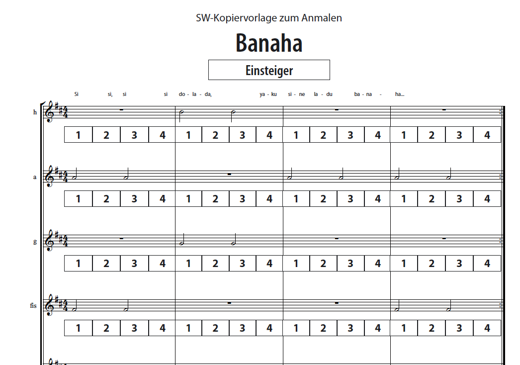 Banaha - Boomwhackers