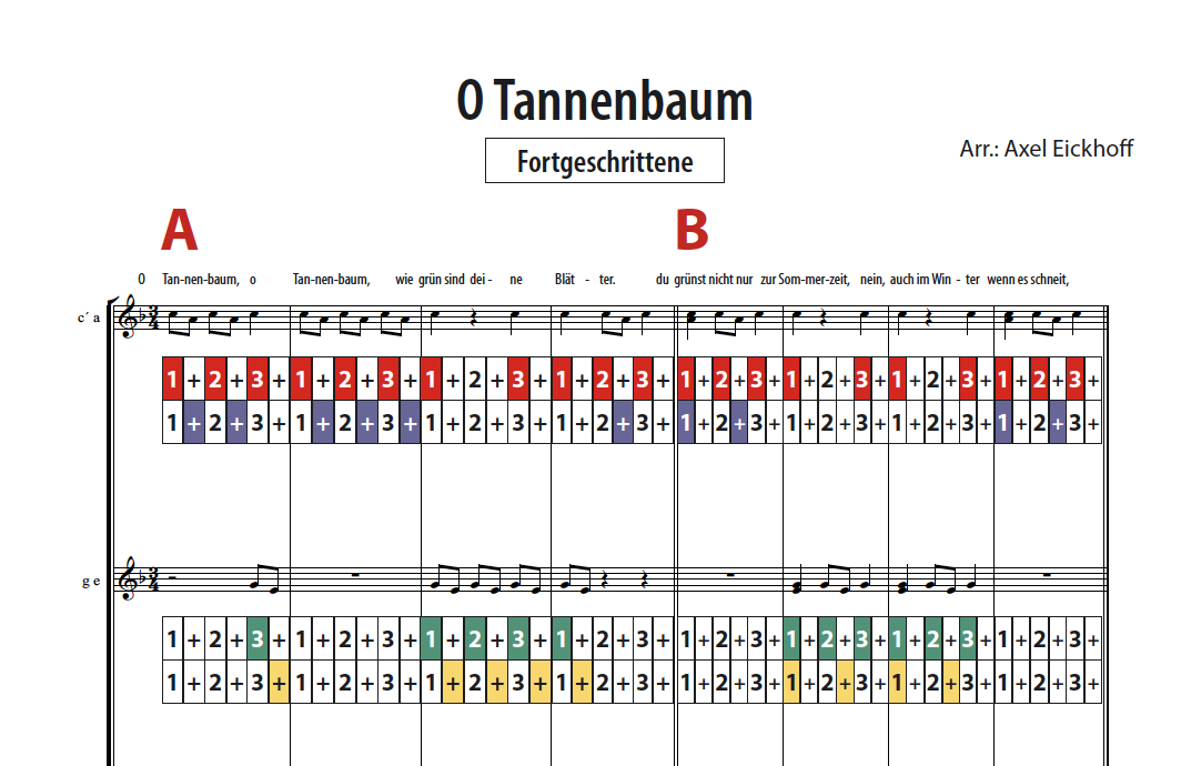 O Tannenbaum - Boomwhackers