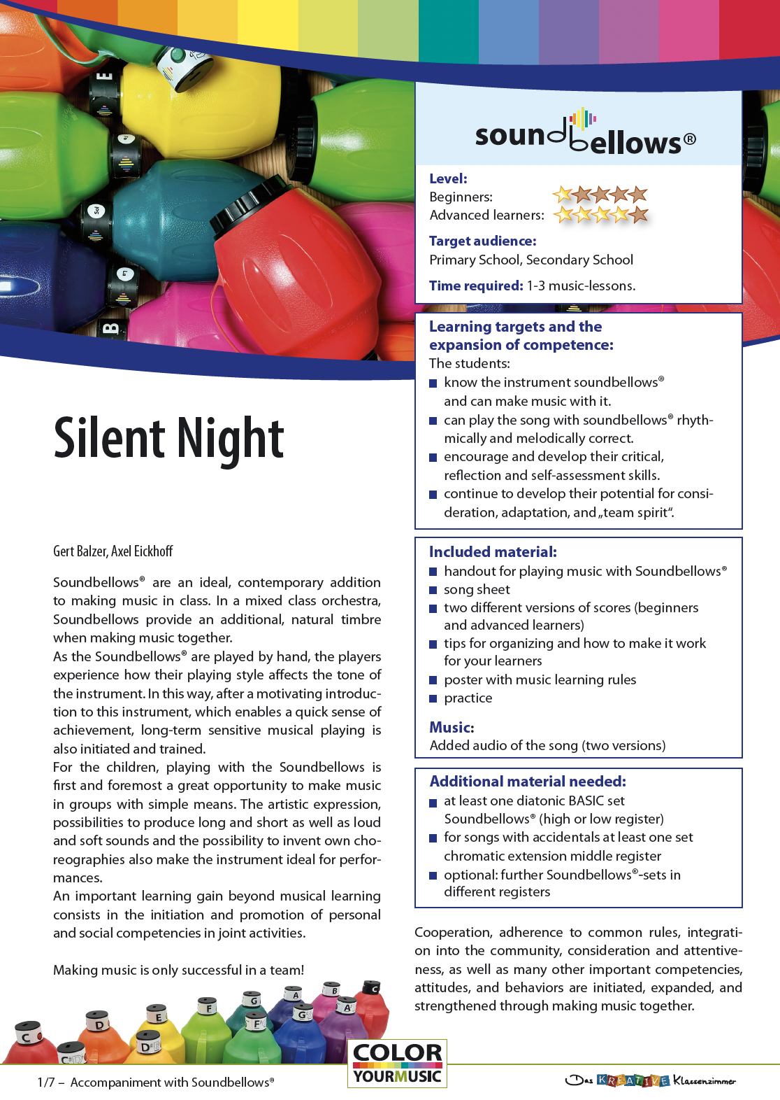 Silent Night - English - Soundbellows